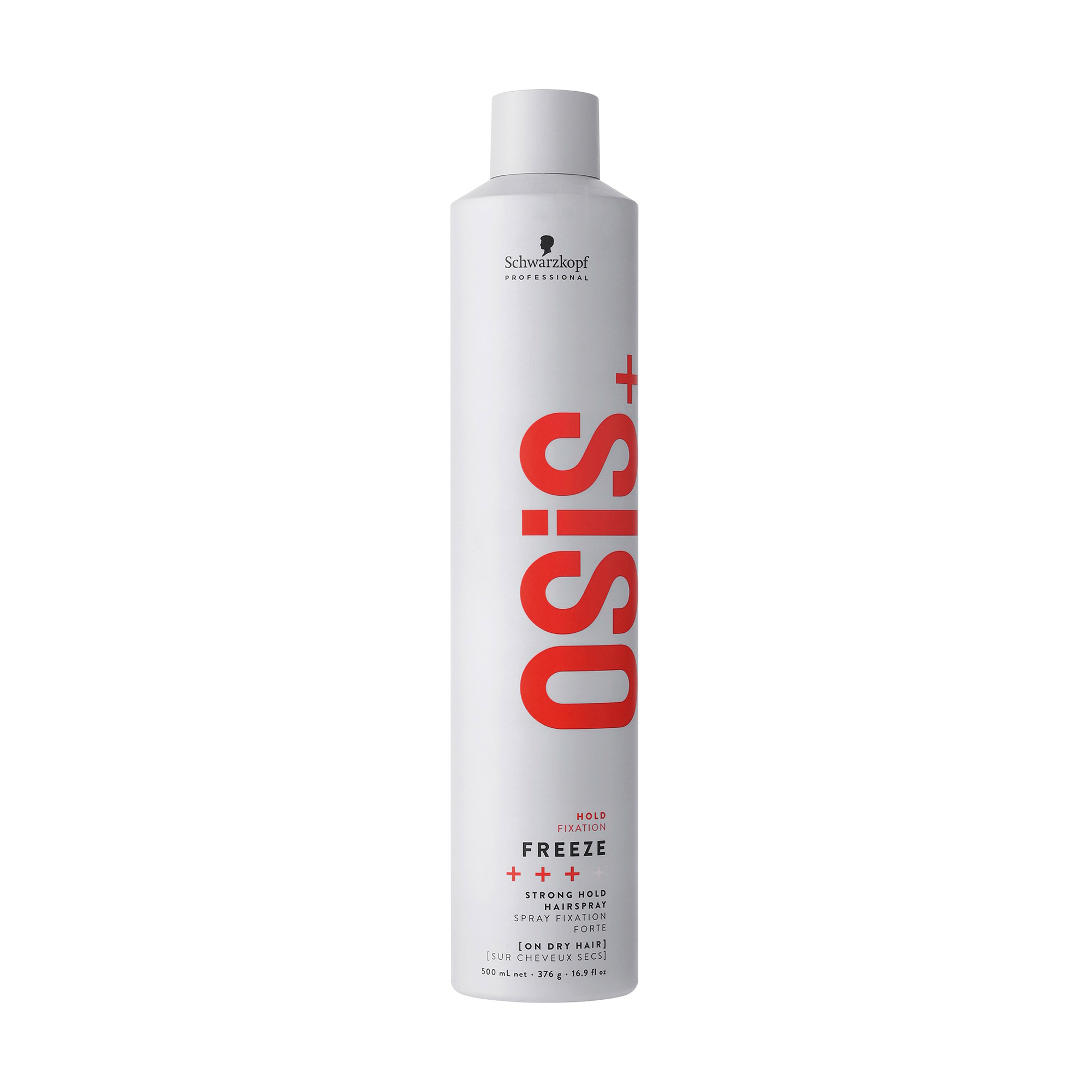Лак для волосся Schwarzkopf Professional Osis+ Freeze Hairspray сильної фіксації, 500 мл